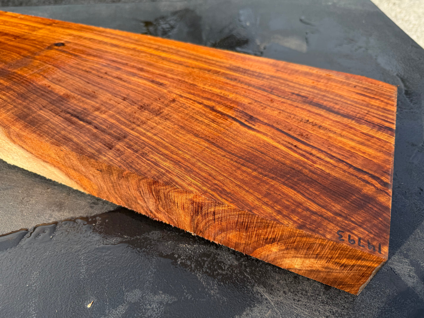 Hawaiian Curly Koa Board / Guitar Billet #14793