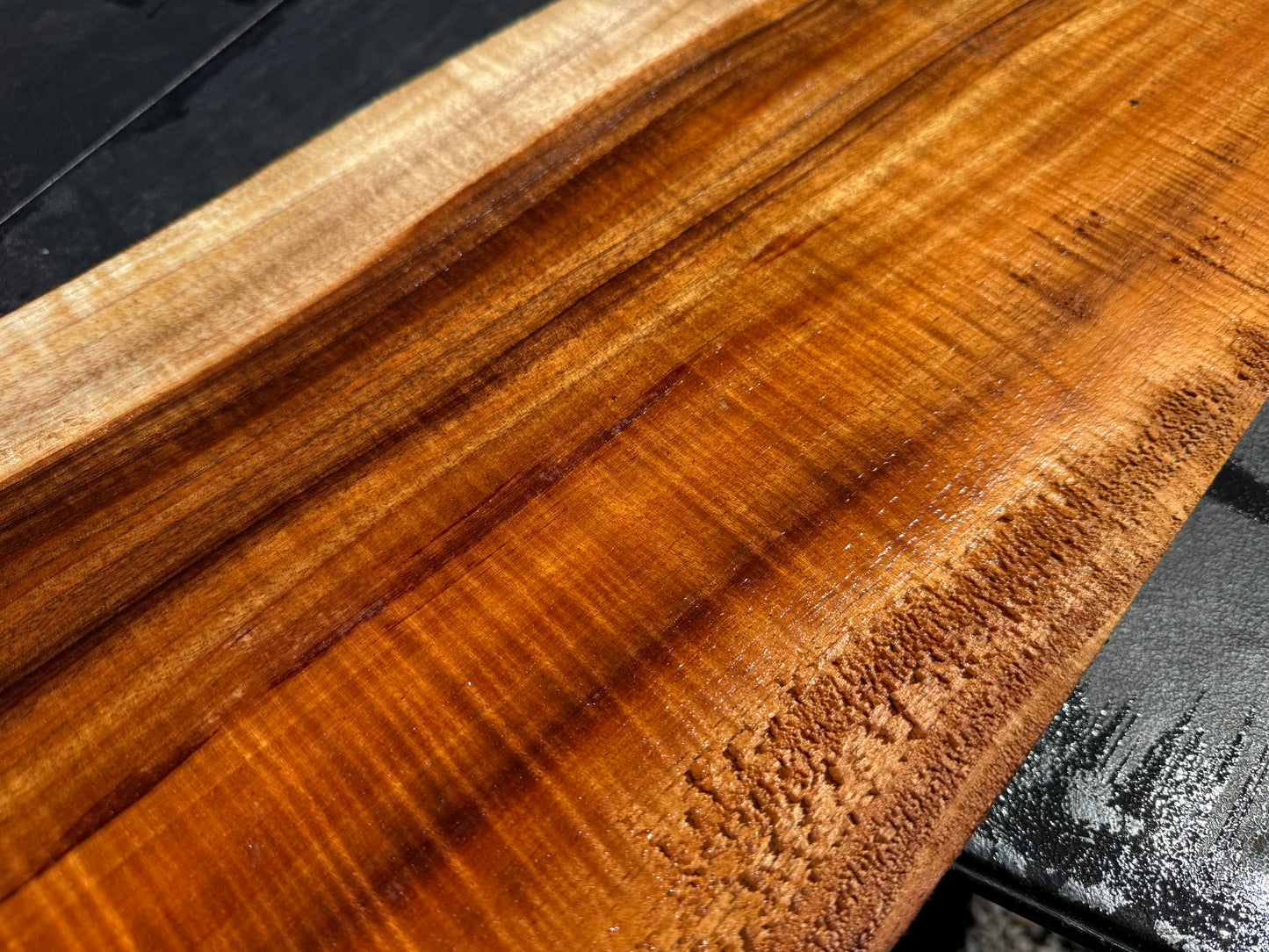 Hawaiian Curly Koa Board / Guitar Billet #14802