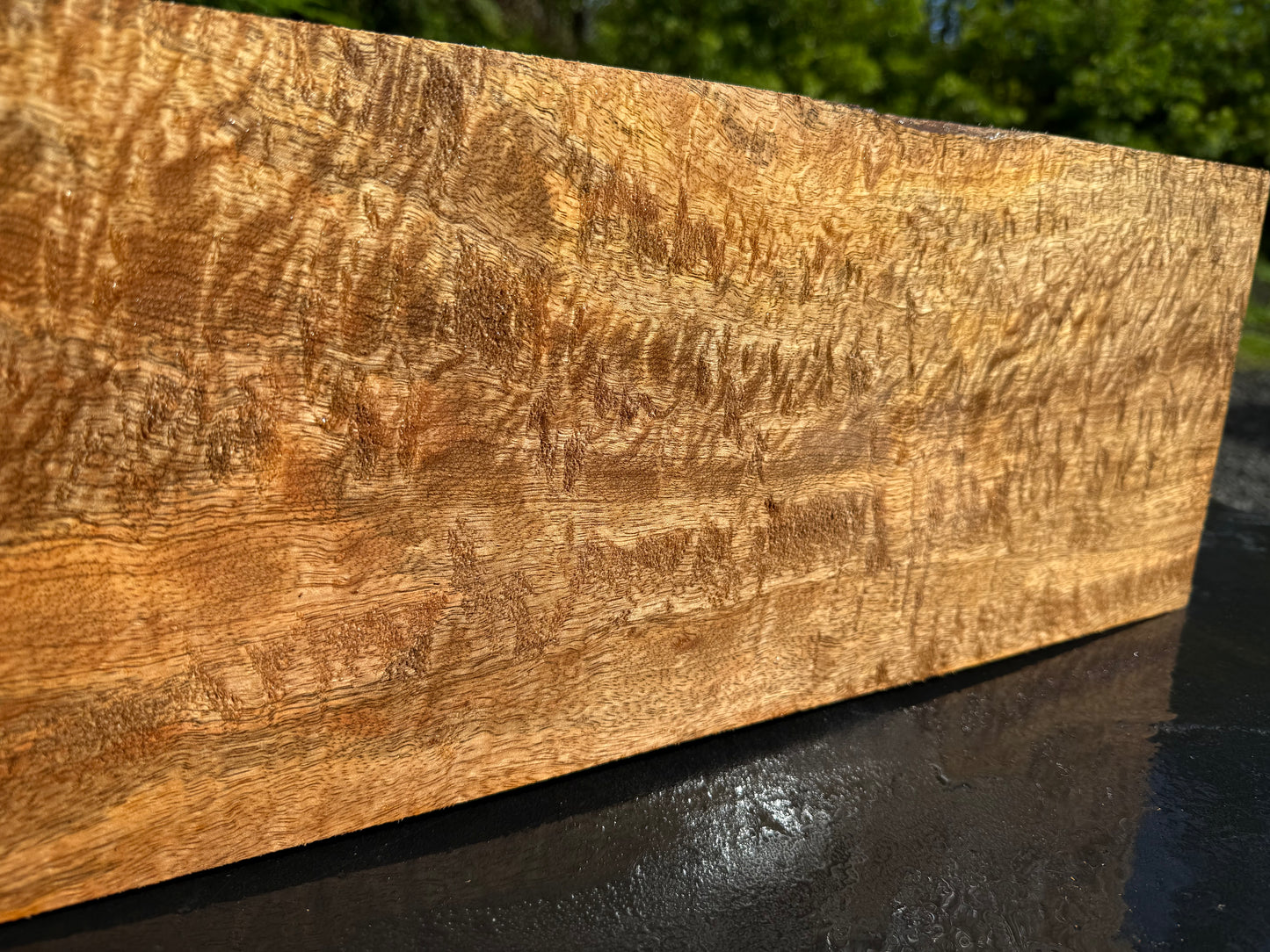 Hawaiian Curly Mango Board / Guitar Billet #14821