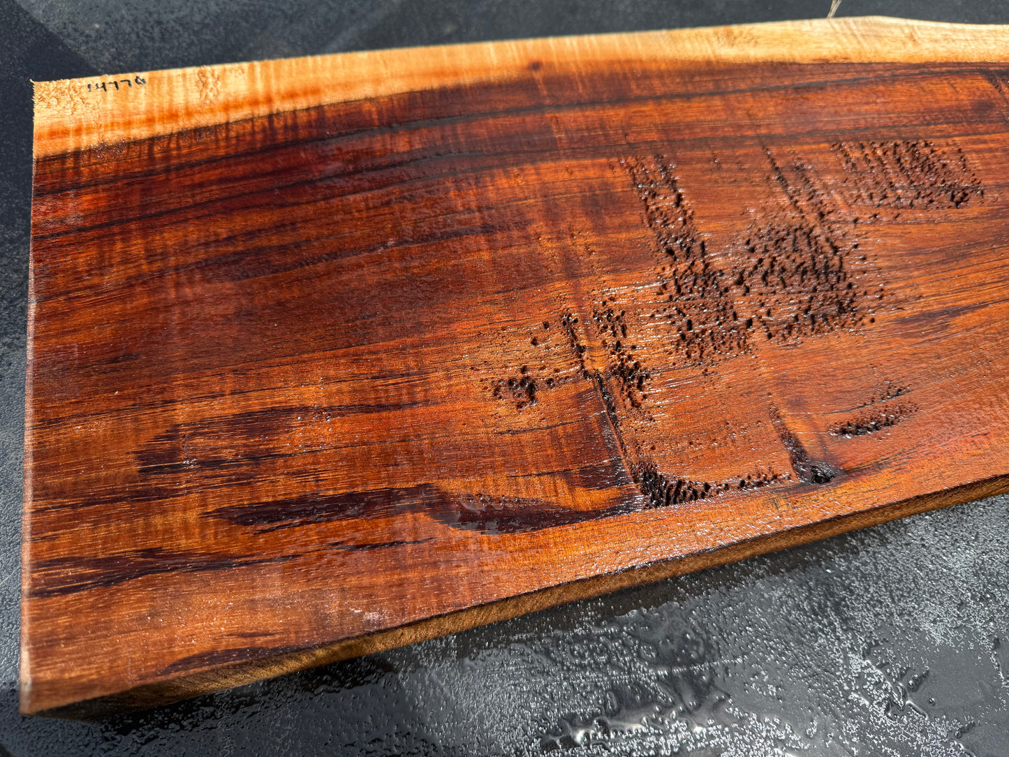 Hawaiian Curly Koa Board / Guitar Billet #14770