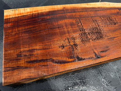 Hawaiian Curly Koa Board / Guitar Billet #14770