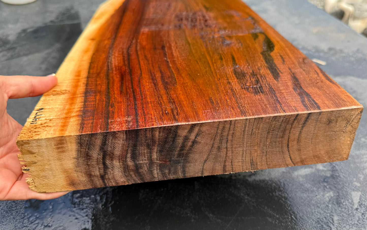 Hawaiian Curly Koa Board / Guitar Billet #14770