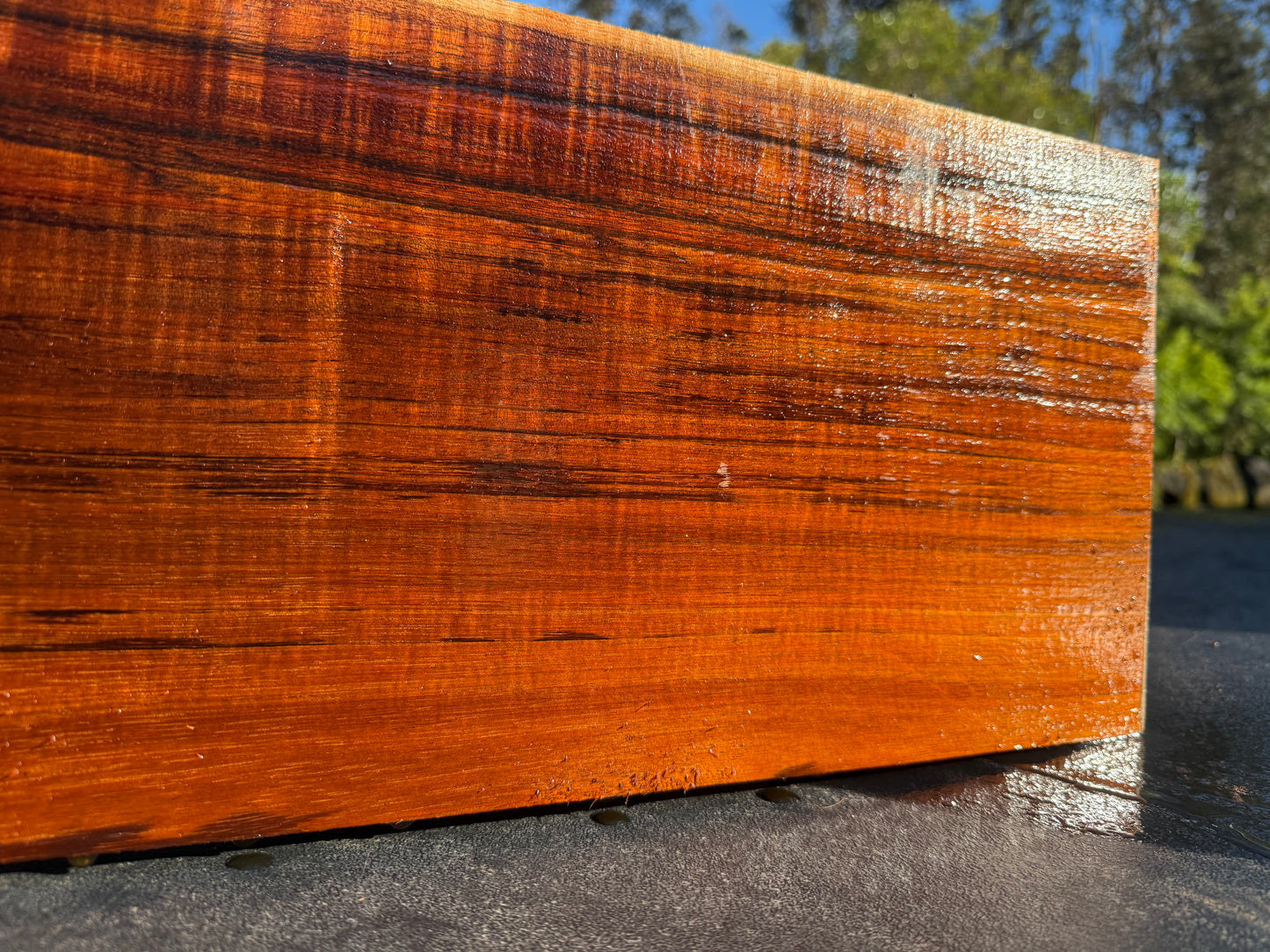 Hawaiian Curly Koa Board / Guitar Billet #14772