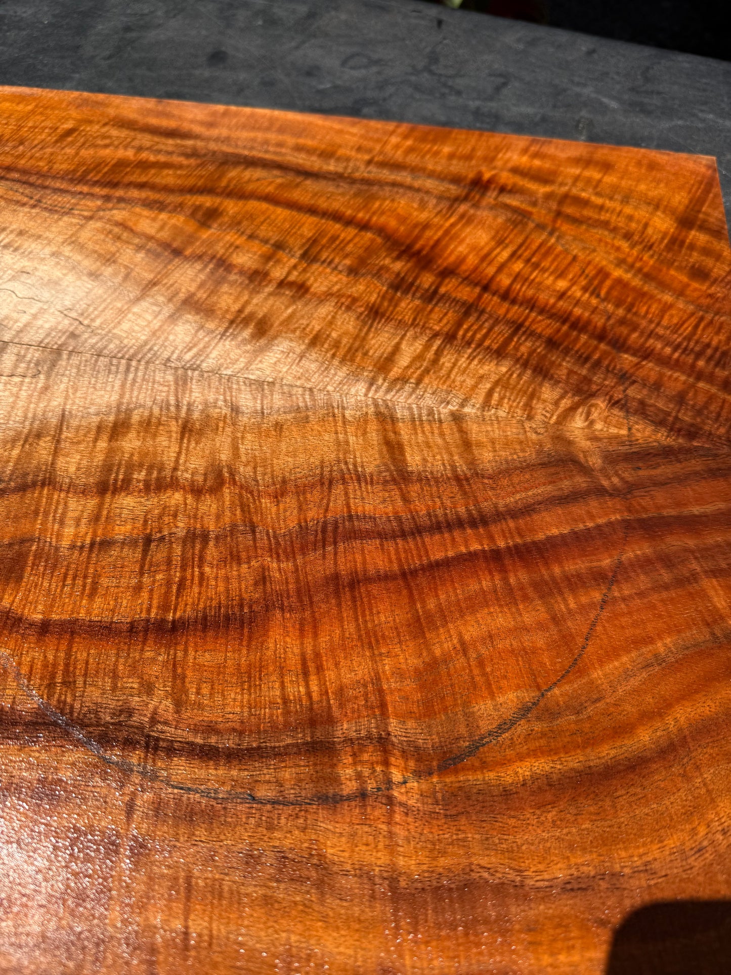 Hawaiian Curly Koa Guitar Top / Guitar Set #14781
