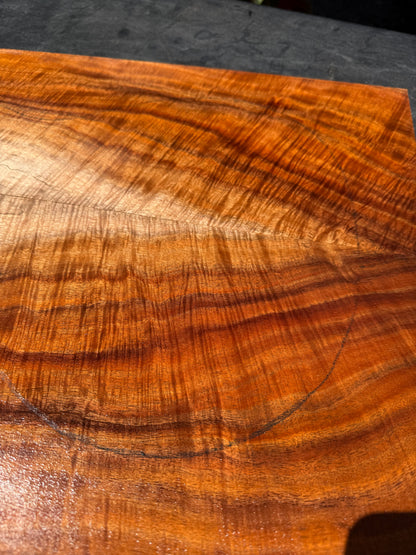 Hawaiian Curly Koa Guitar Top / Guitar Set #14781