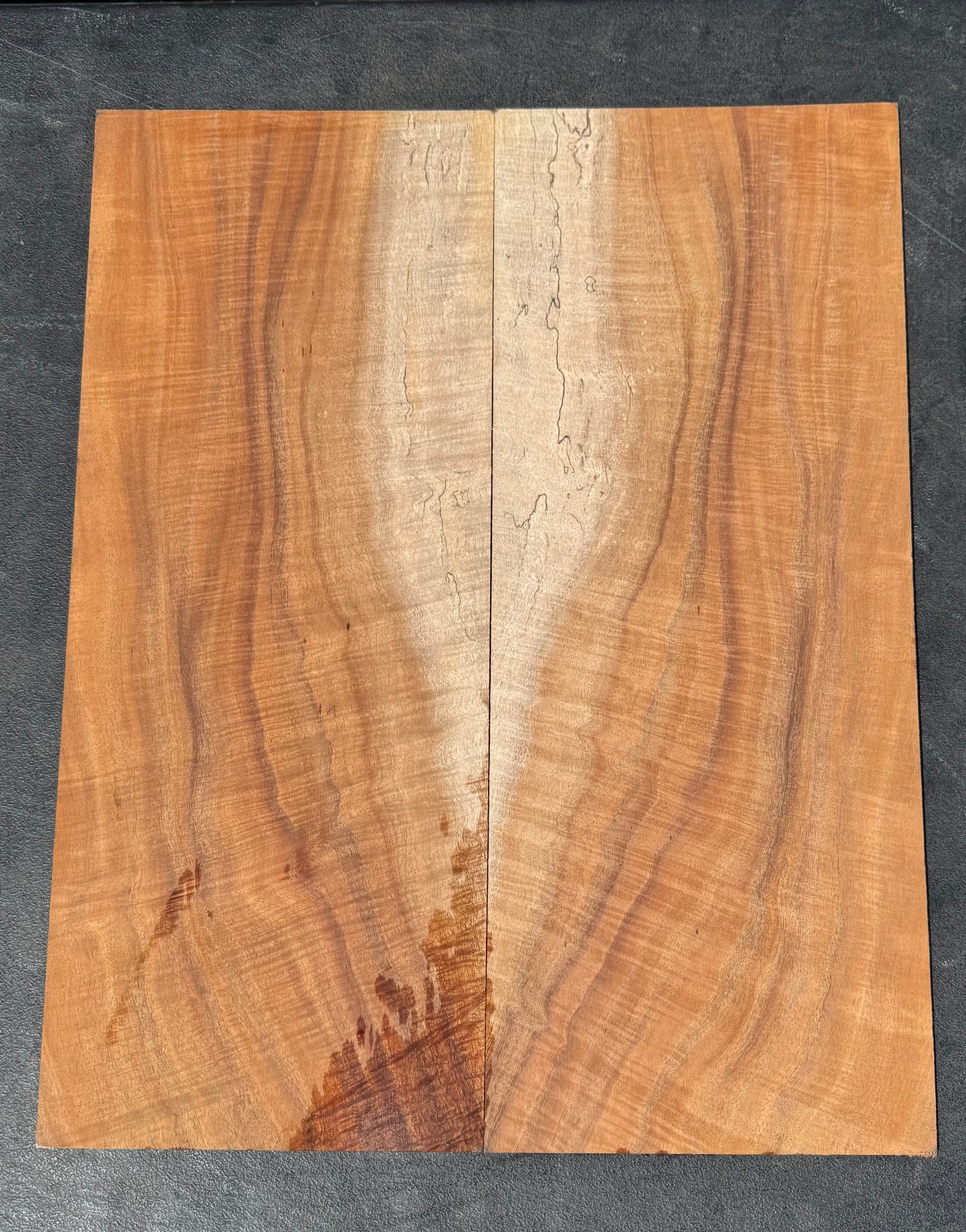 Hawaiian Curly Koa Guitar Top / Guitar Set #14781
