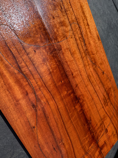 Hawaiian Curly Koa Guitar Carve Top / Guitar Set #14783