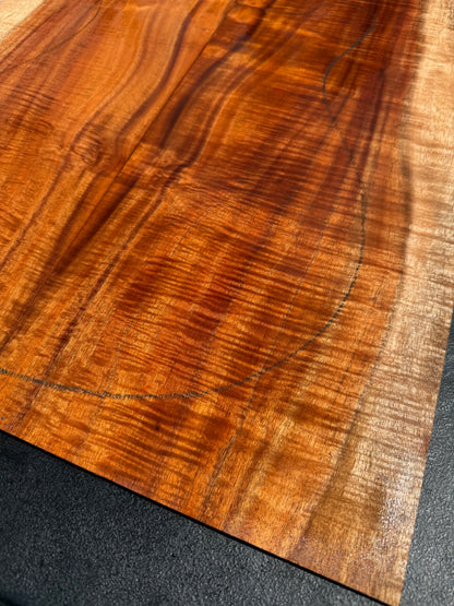 Hawaiian Curly Koa Guitar Top / Guitar Set #14787