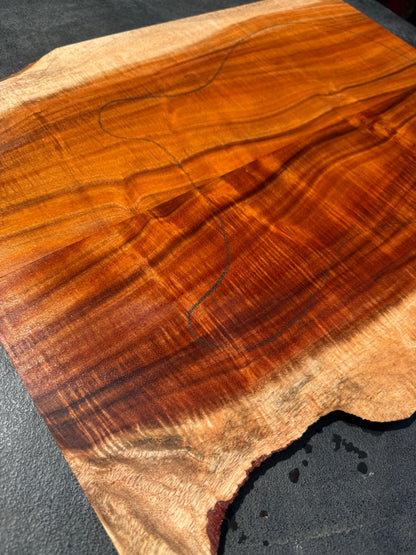 Hawaiian Curly Koa Guitar Top / Guitar Set #14787