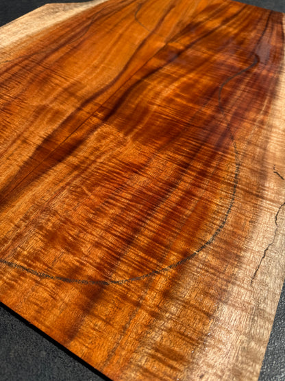 Hawaiian Curly Koa Guitar Top / Guitar Set #14788