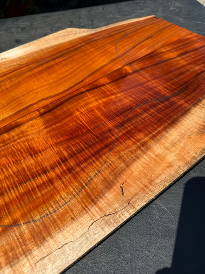 Hawaiian Curly Koa Guitar Top / Guitar Set #14788