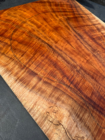 Hawaiian Curly Koa Guitar Top / Guitar Set #14780