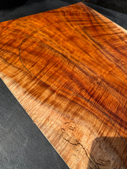 Hawaiian Curly Koa Guitar Top / Guitar Set #14780