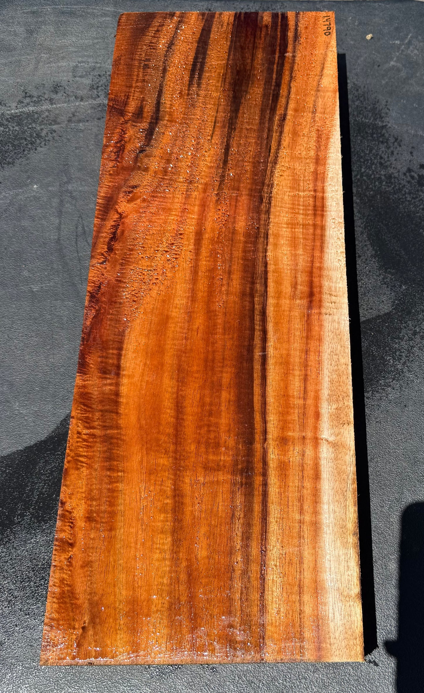 Hawaiian Curly Koa Board / Guitar Billet #14790