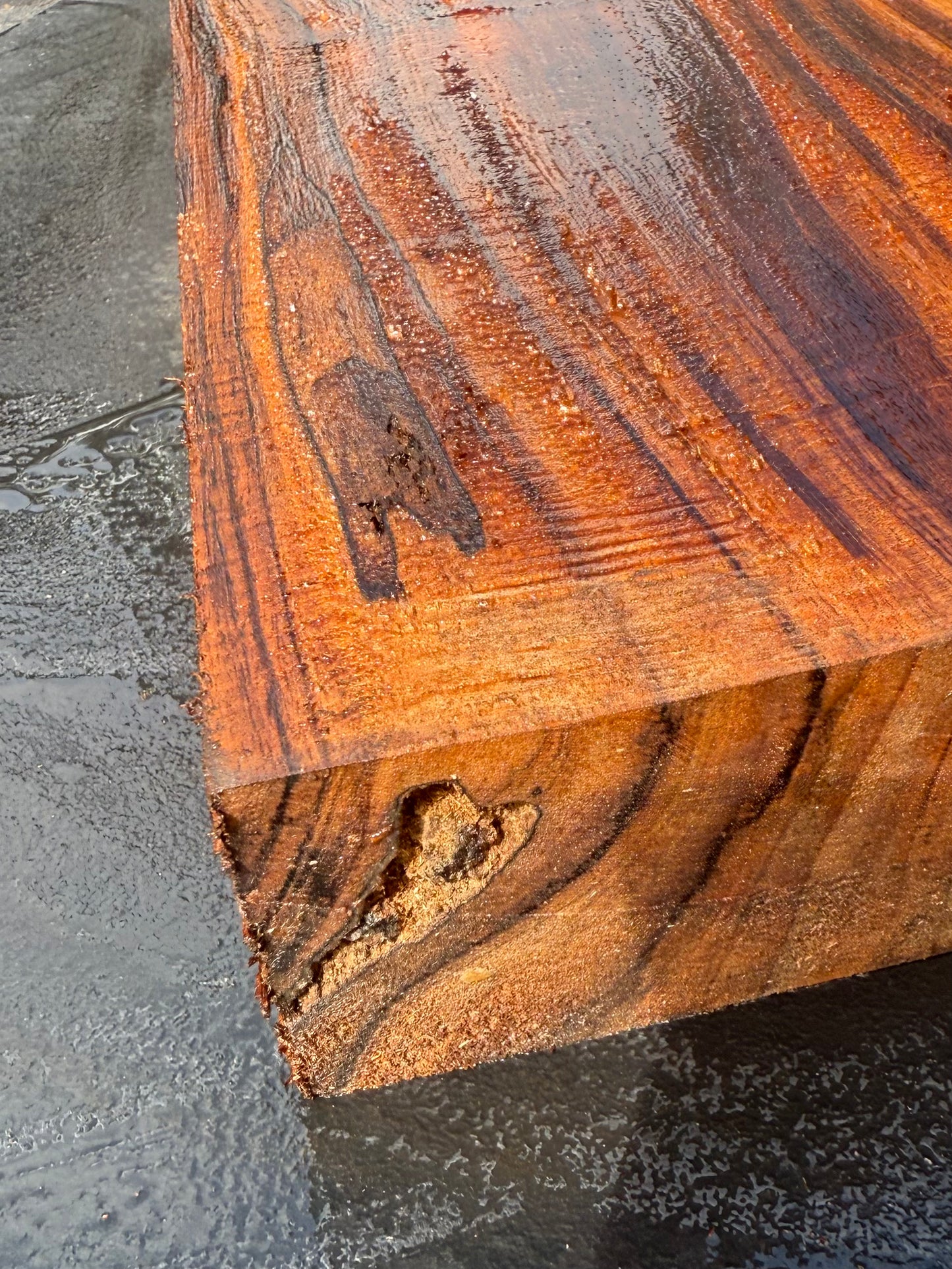 Hawaiian Curly Koa Board / Guitar Billet #14790