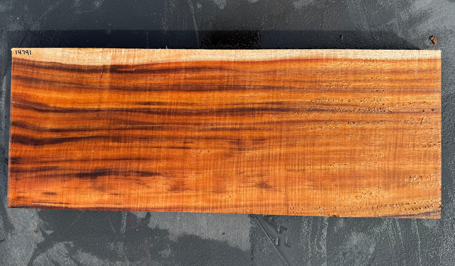 Hawaiian Curly Koa Board / Guitar Billet #14791