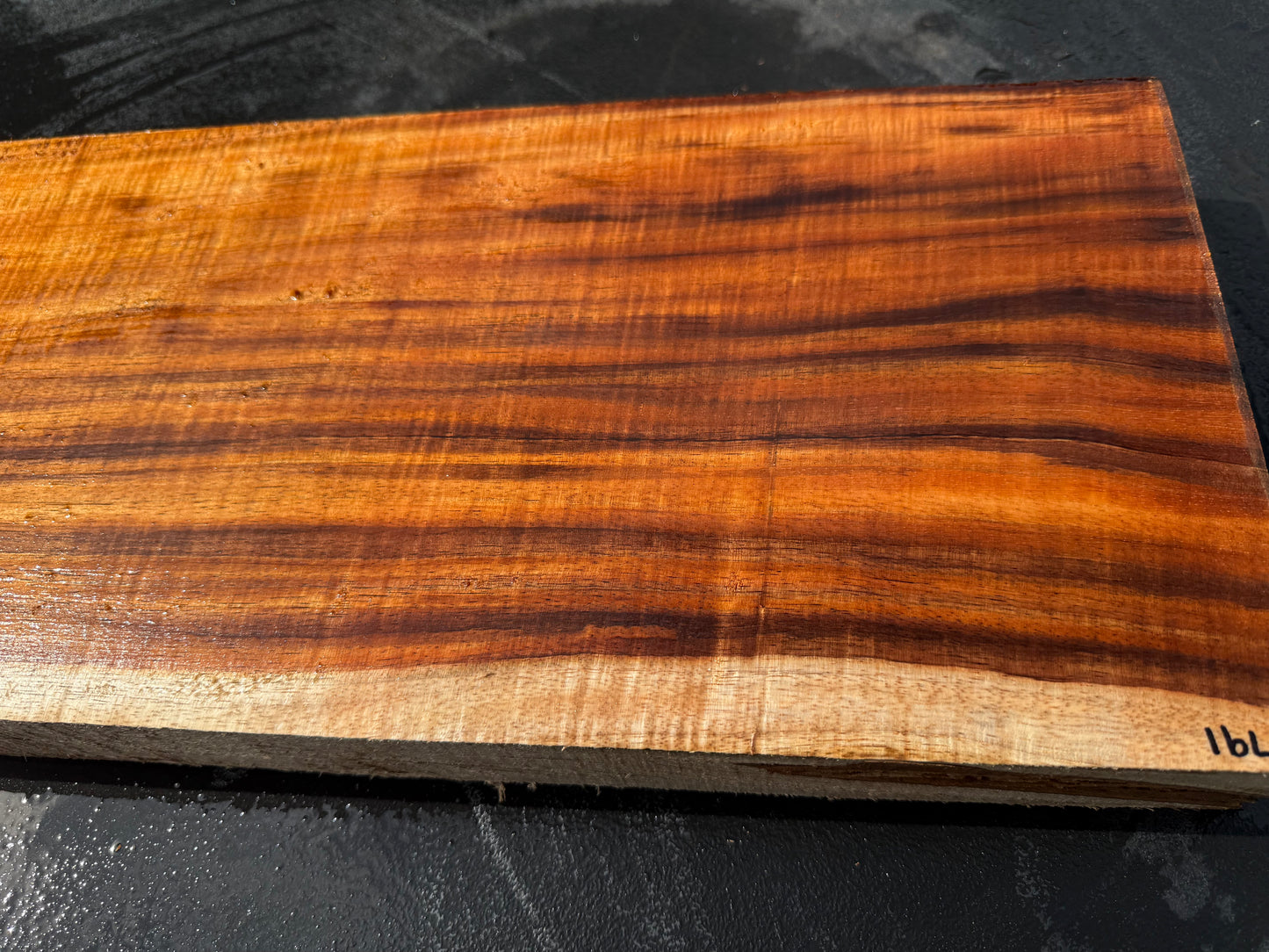 Hawaiian Curly Koa Board / Guitar Billet #14791