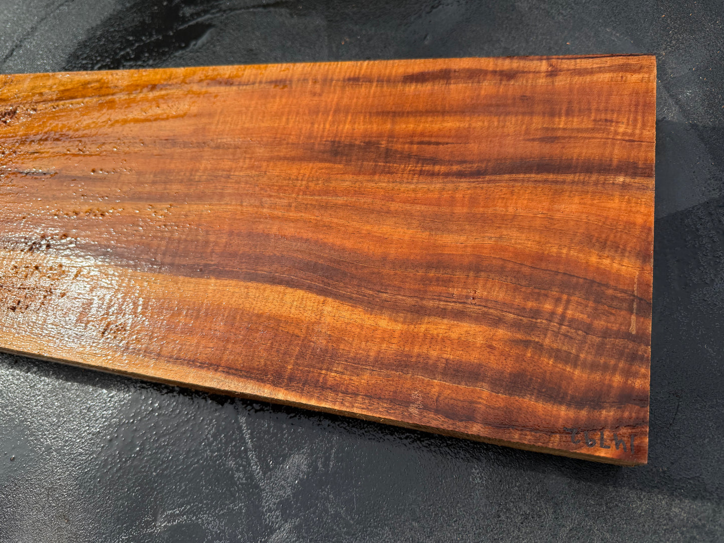 Hawaiian Curly Koa Board / Guitar Billet #14792