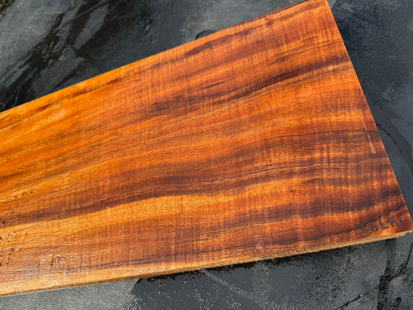Hawaiian Curly Koa Board / Guitar Billet #14792