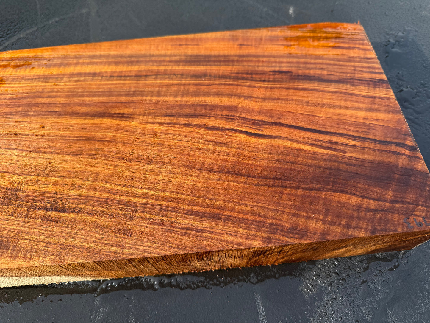 Hawaiian Curly Koa Board / Guitar Billet #14793