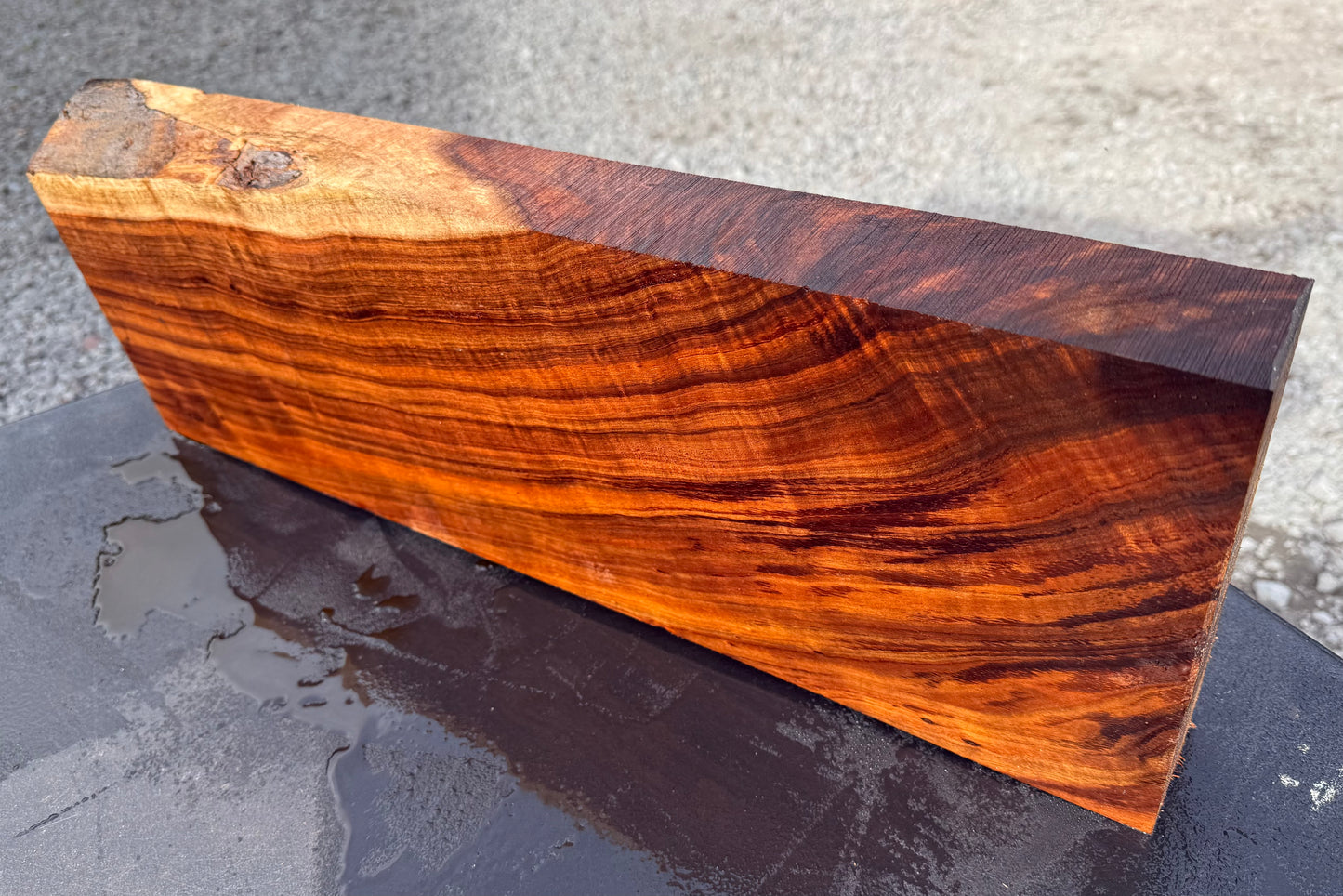 Hawaiian Curly Koa Board / Guitar Billet #14793