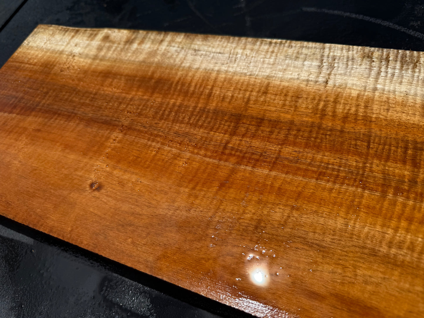 Hawaiian Curly Koa Board / Guitar Billet #14800