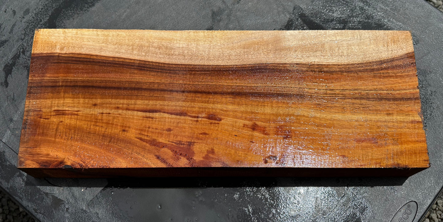 Hawaiian Curly Koa Board / Guitar Billet #14801