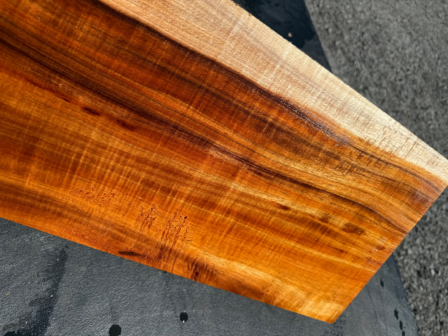 Hawaiian Curly Koa Board / Guitar Billet #14802