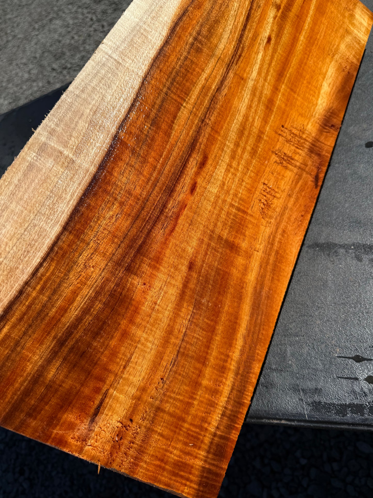 Hawaiian Curly Koa Board / Guitar Billet #14802