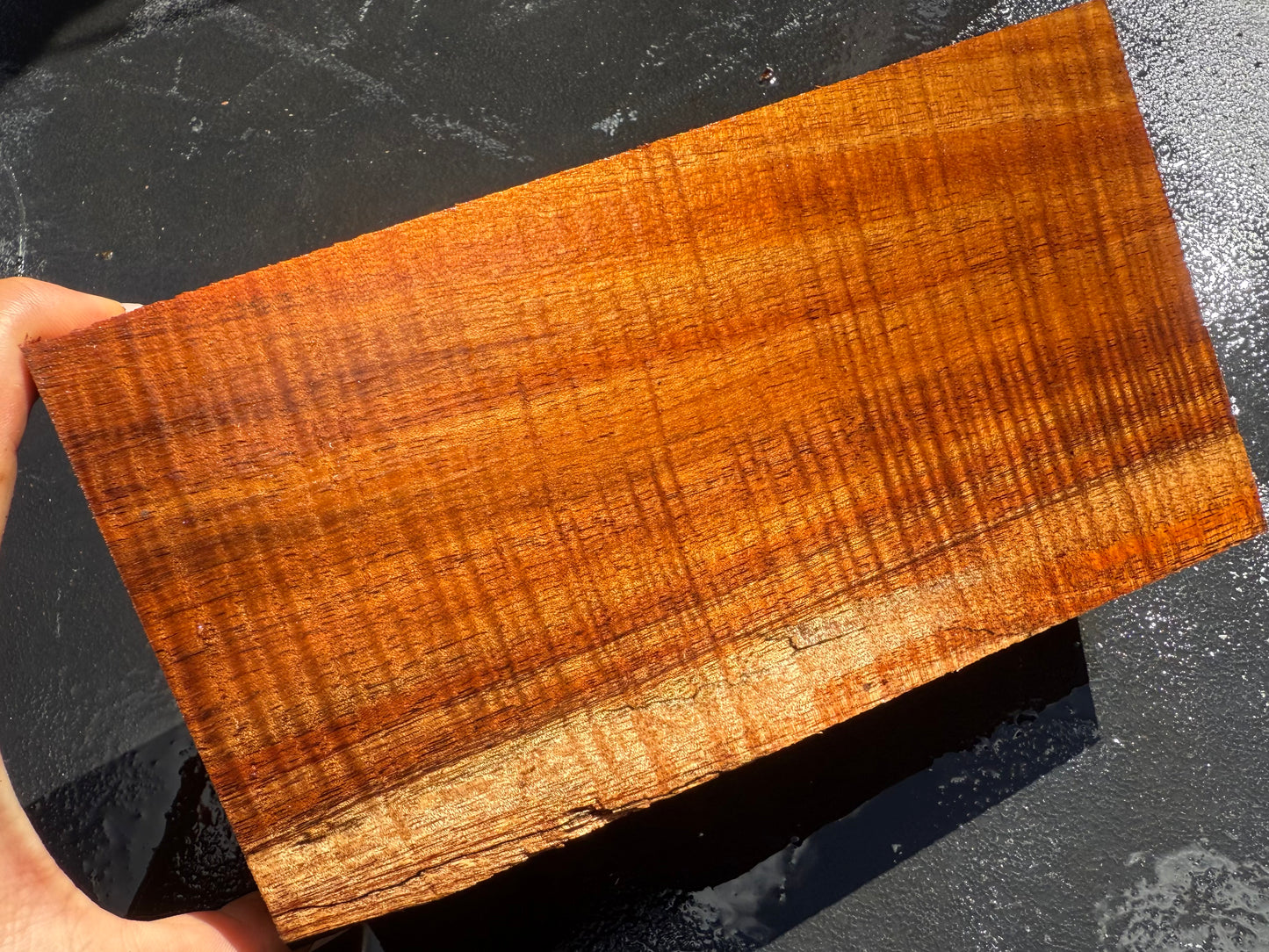 Hawaiian Curly Koa Board #14804
