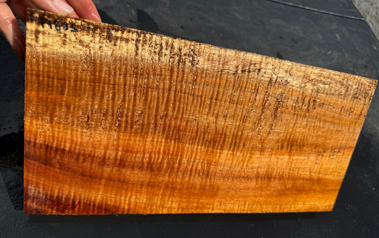 Hawaiian Curly Koa Board #14805