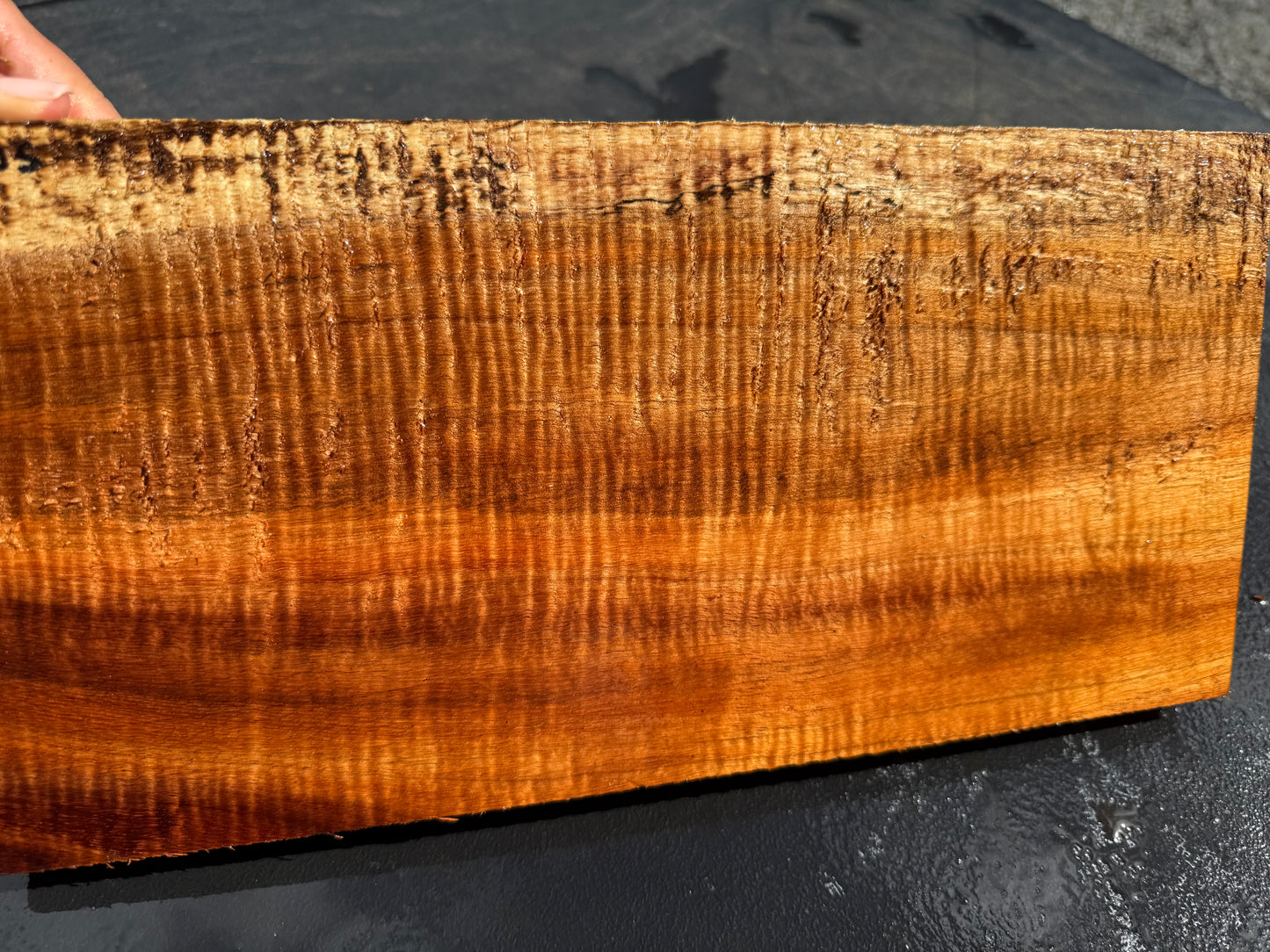Hawaiian Curly Koa Board #14805