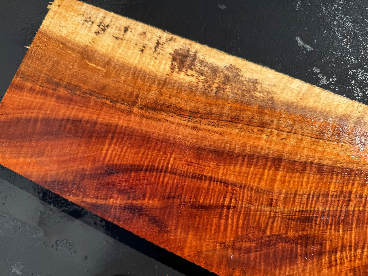 Hawaiian Curly Koa Board #14806