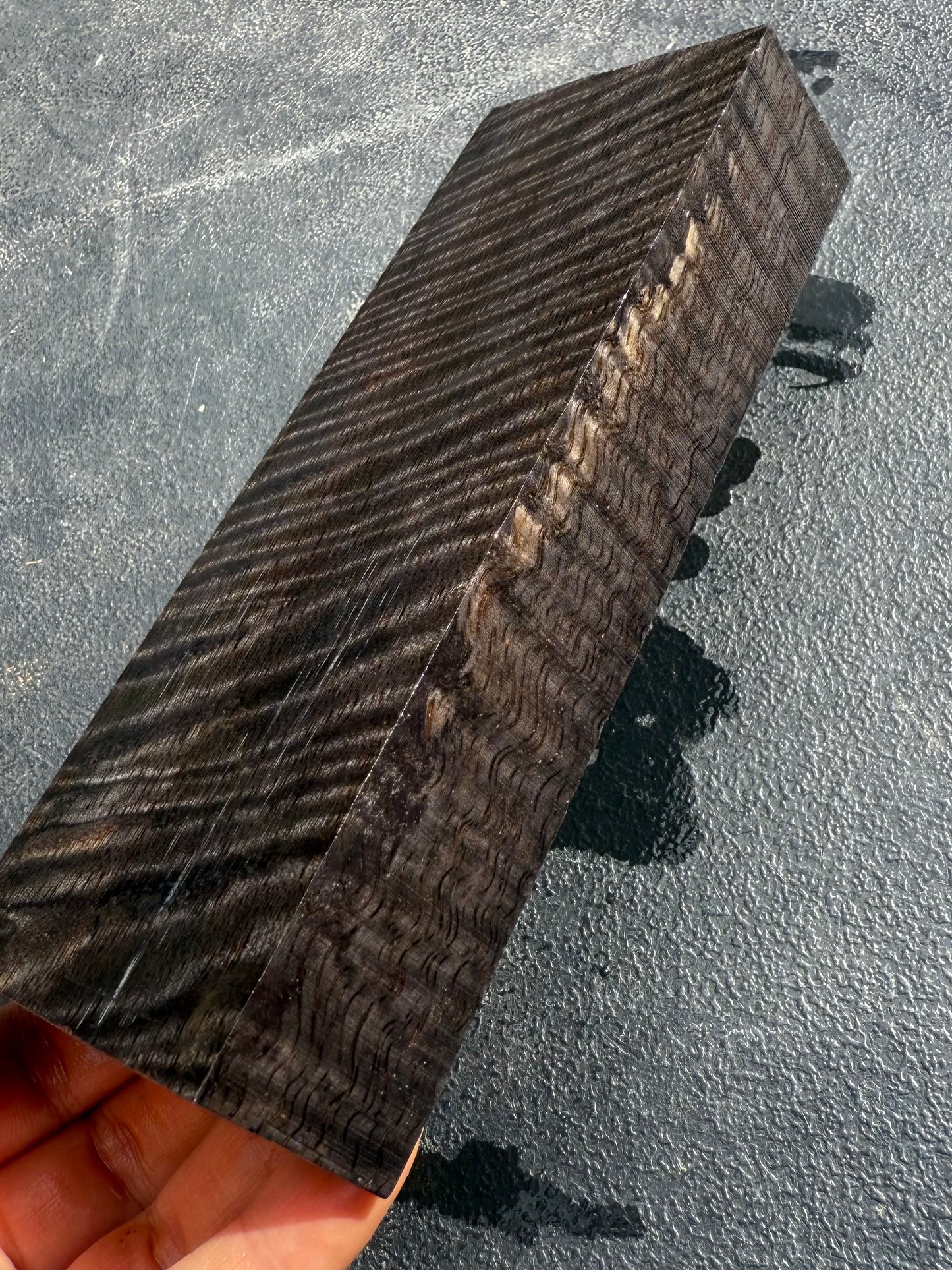 Hawaiian Stabilized Curly Mango Block #KS350