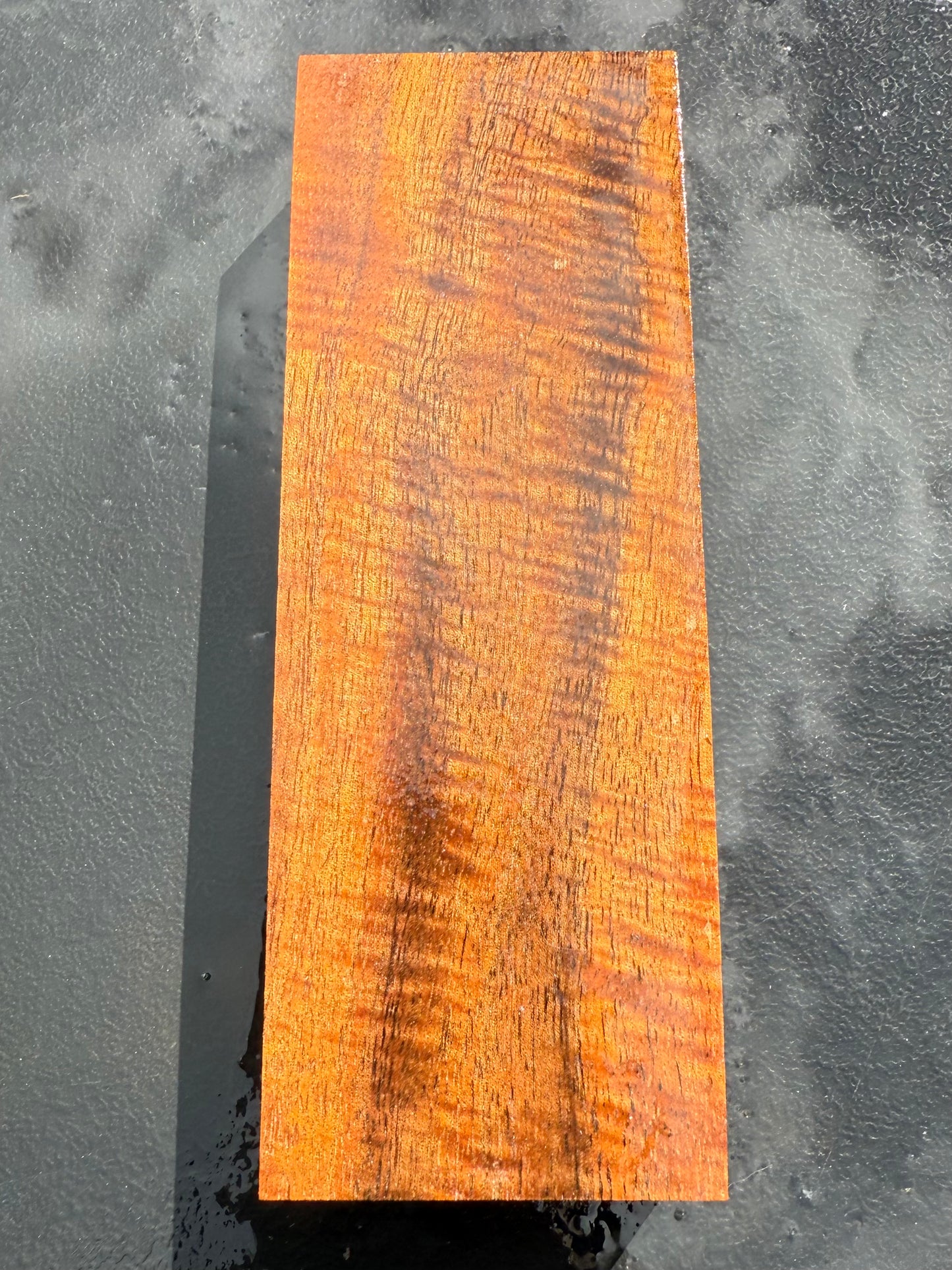 Hawaiian Stabilized Curly Koa Block #KB415