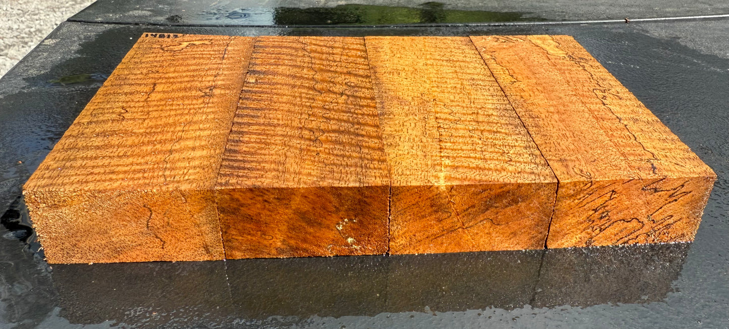 Hawaiian Curly Mango Knife Blocks #14813