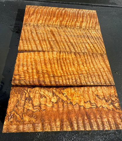 Hawaiian Curly Mango Knife Blocks #14813