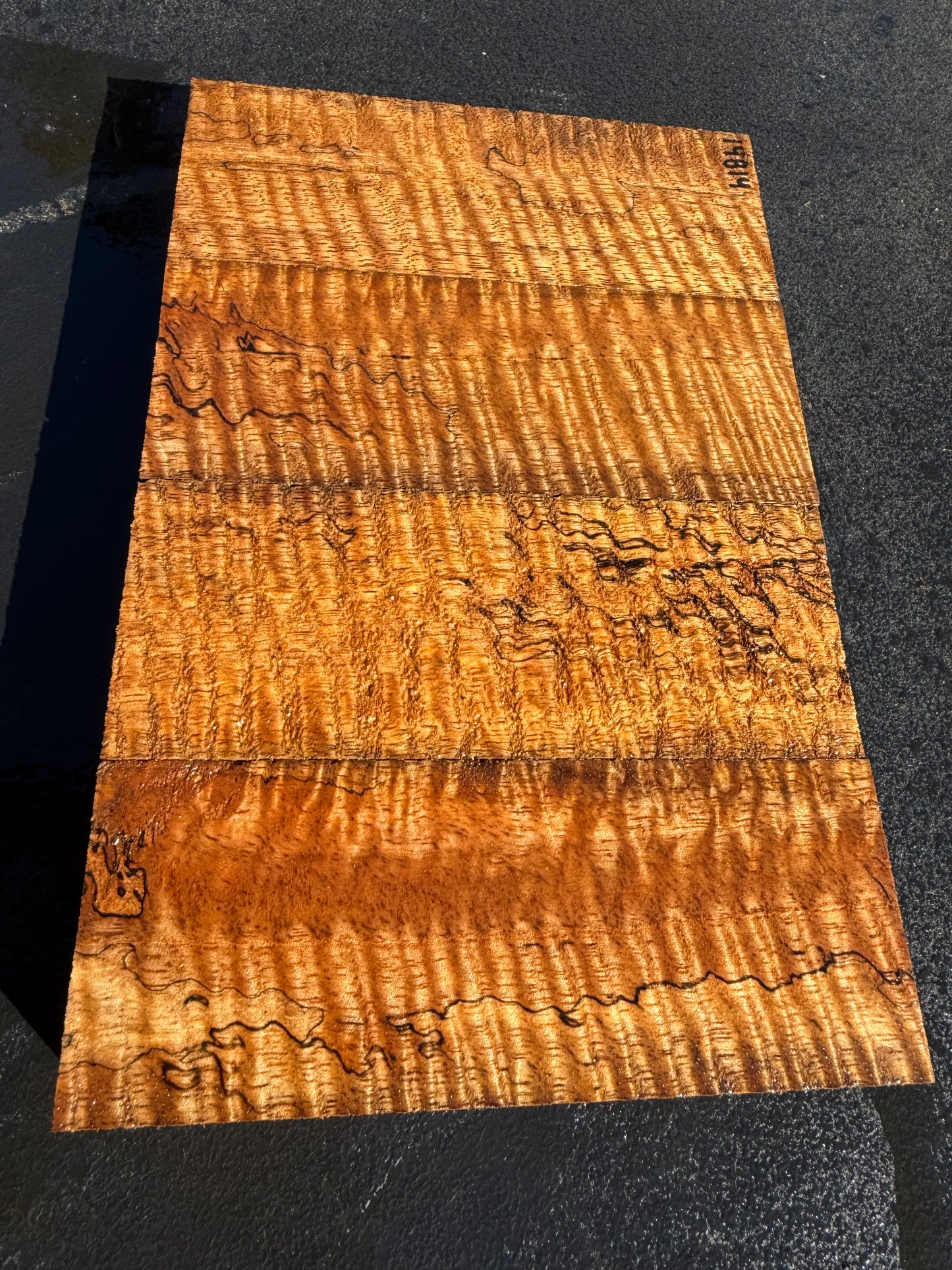 Hawaiian Curly Mango Knife Blocks #14814