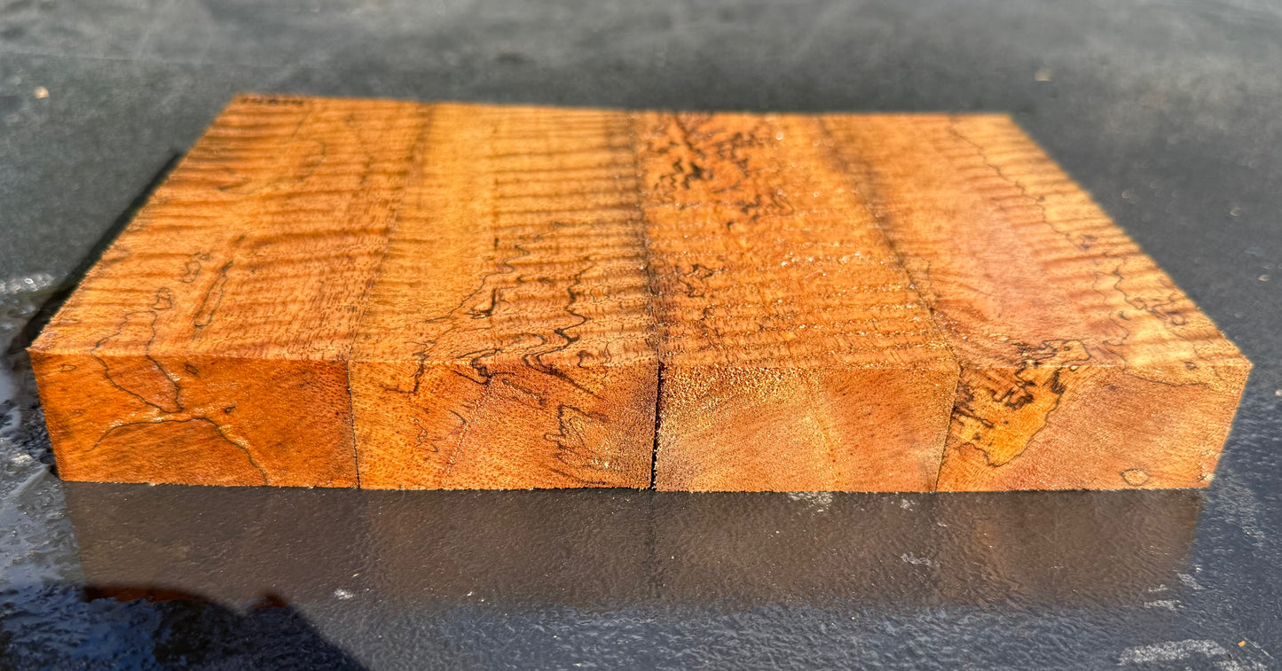 Hawaiian Curly Mango Knife Blocks #14814