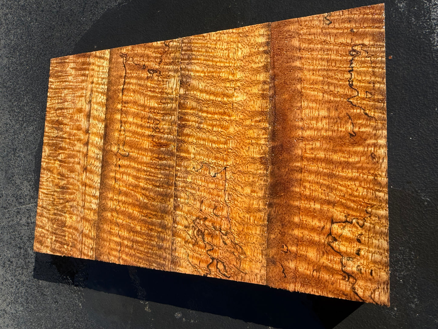 Hawaiian Curly Mango Knife Blocks #14814
