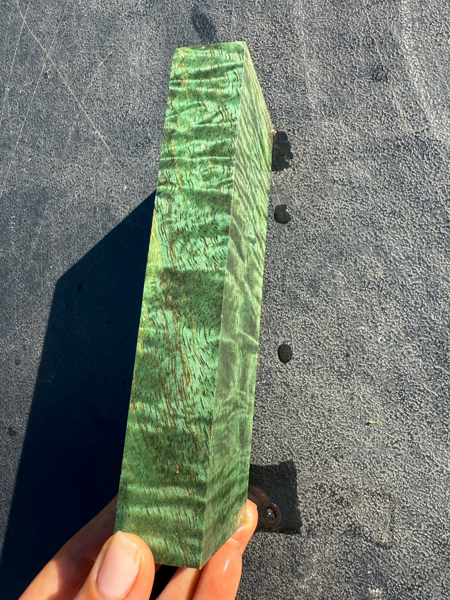Hawaiian Stabilized Curly Mango Block #M350