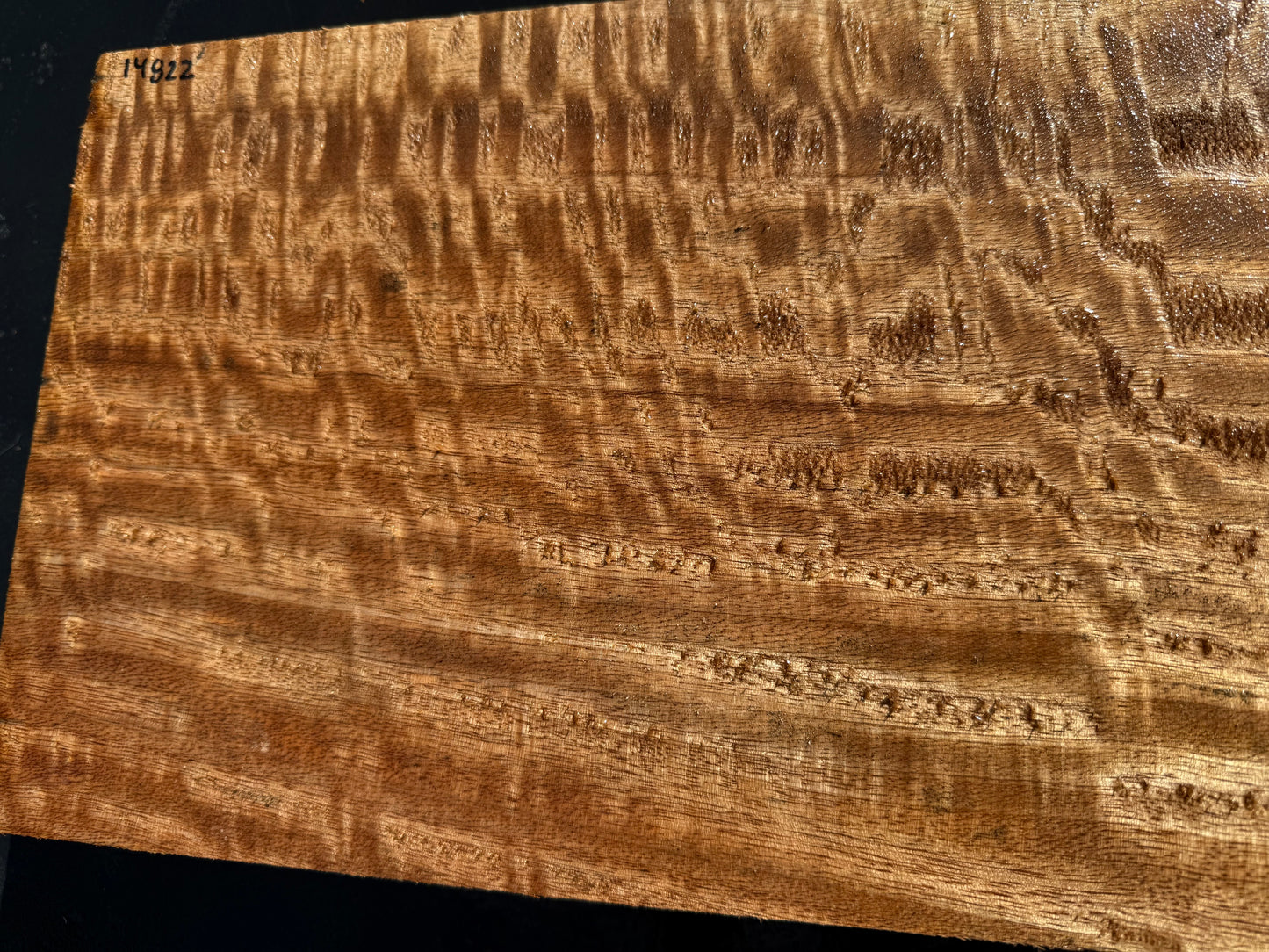Hawaiian Curly Mango Board / Guitar Billet #14822