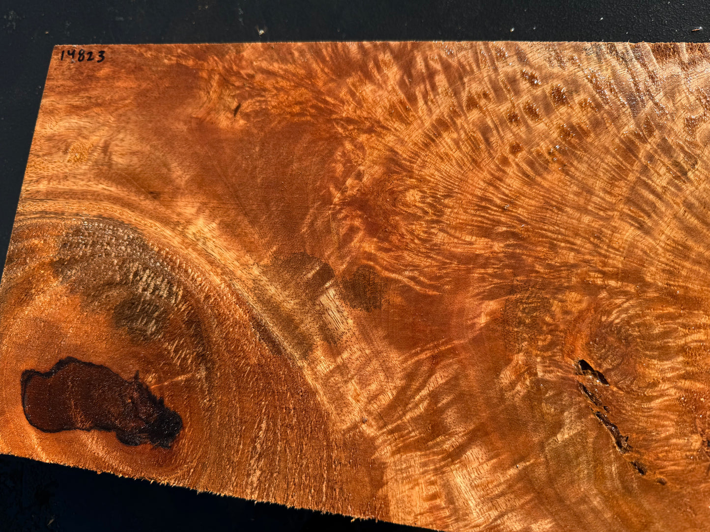 Hawaiian Curly Mango Board / Guitar Billet #14823