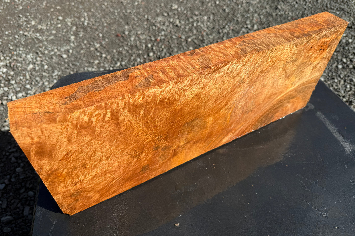 Hawaiian Curly Mango Board / Guitar Billet #14823
