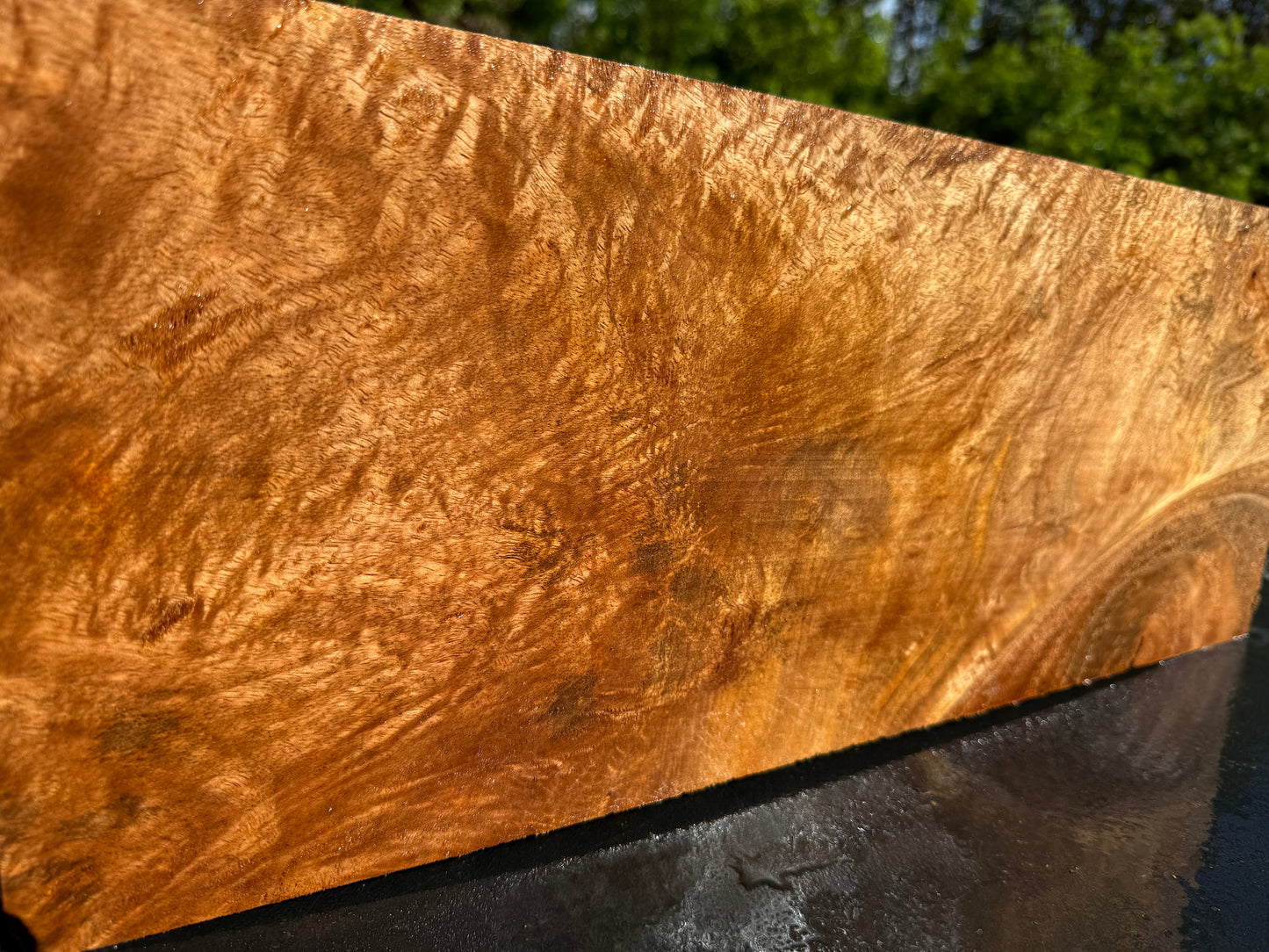 Hawaiian Curly Mango Board / Guitar Billet #14823
