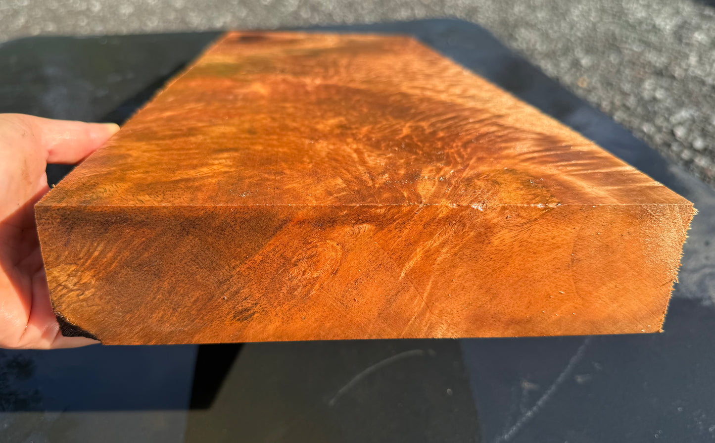 Hawaiian Curly Mango Board / Guitar Billet #14823