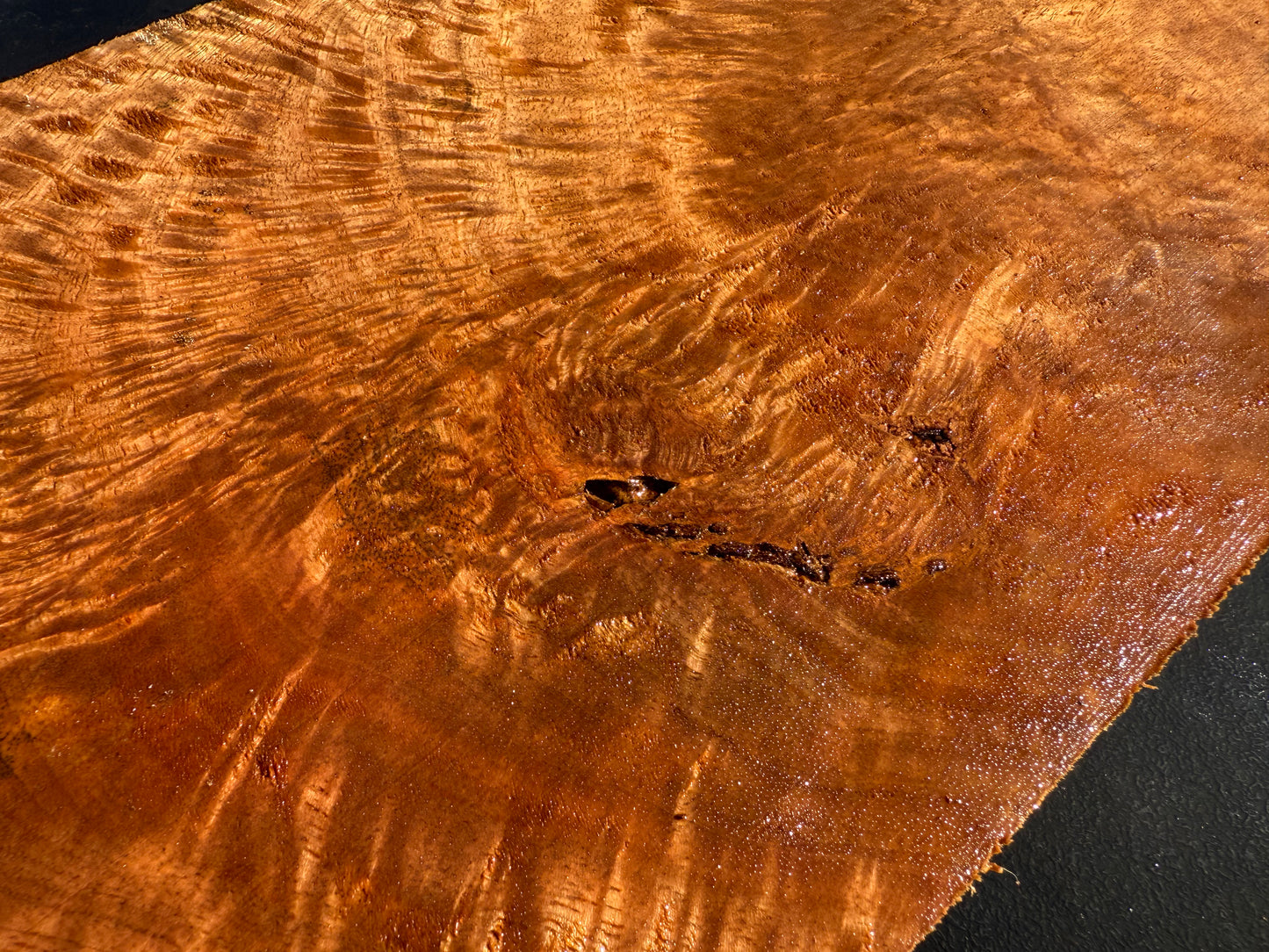 Hawaiian Curly Mango Board / Guitar Billet #14823