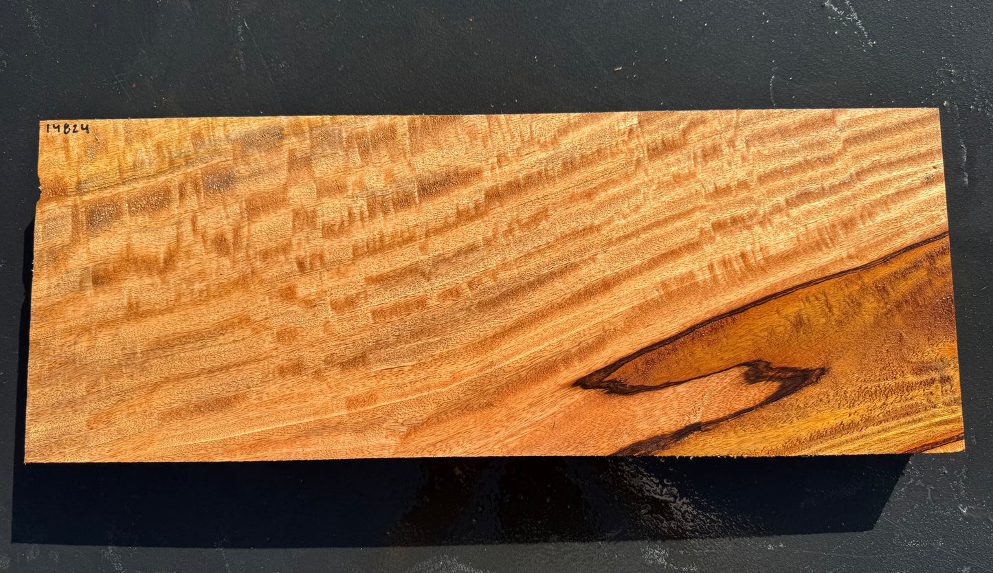 Hawaiian Curly Mango Board / Guitar Billet #14824