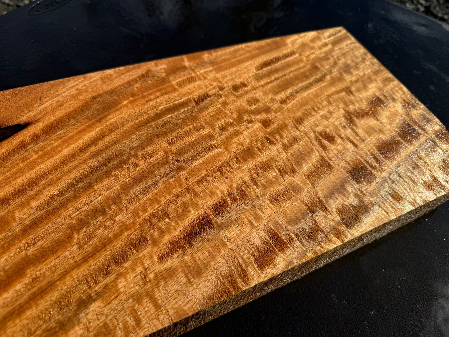 Hawaiian Curly Mango Board / Guitar Billet #14824