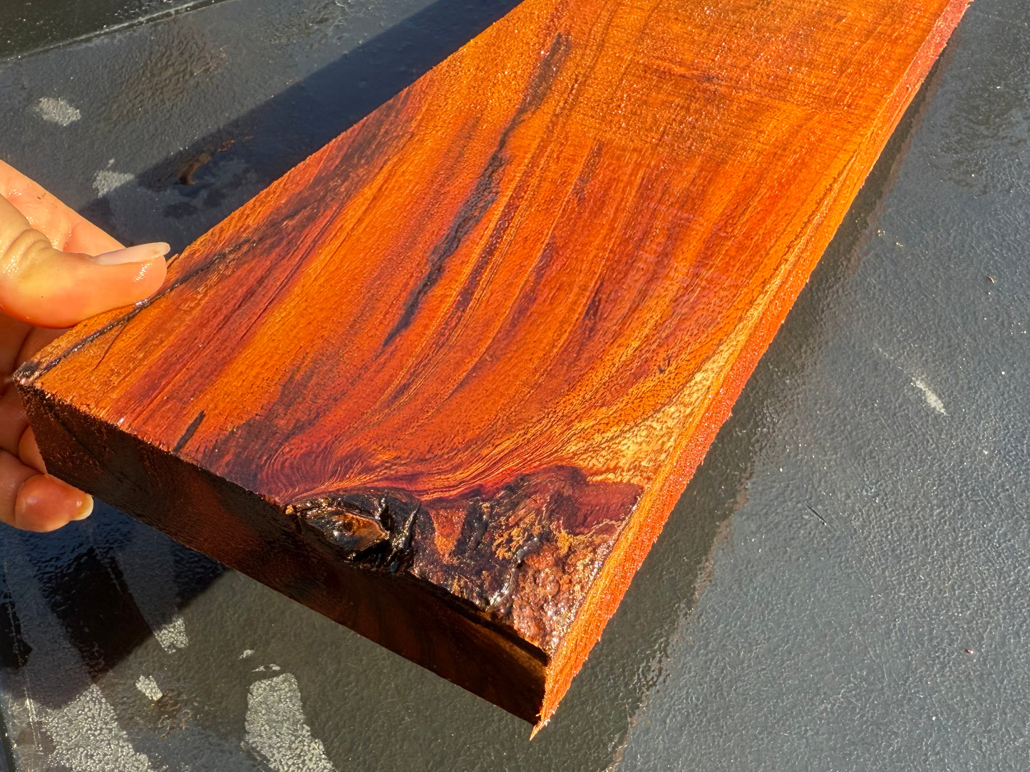 Hawaiian Curly Koa Board #14835